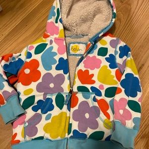 Mini Biden sherpa lined sweatshirt